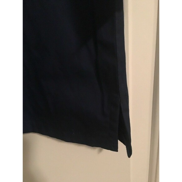 Malibu Doc Women's Blue White Scrub Top V Neck Nurse Medical Size Large - Picture 2 of 8